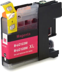 Brother LC-123-125M (huismerk) inktcartridge Magenta