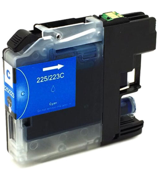 Brother LC-223-225C (huismerk) inktcartridge Cyaan