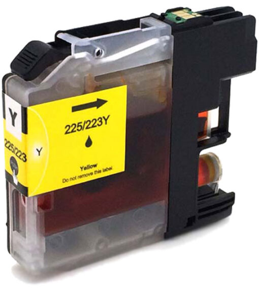 Brother LC-223-225Y (huismerk) inktcartridge Geel