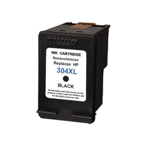 HP 304XL / N9K08AE inktcartridge zwart (huismerk)-0