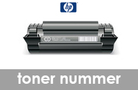 HP Toner Nummers